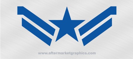 Captain America Star Decal